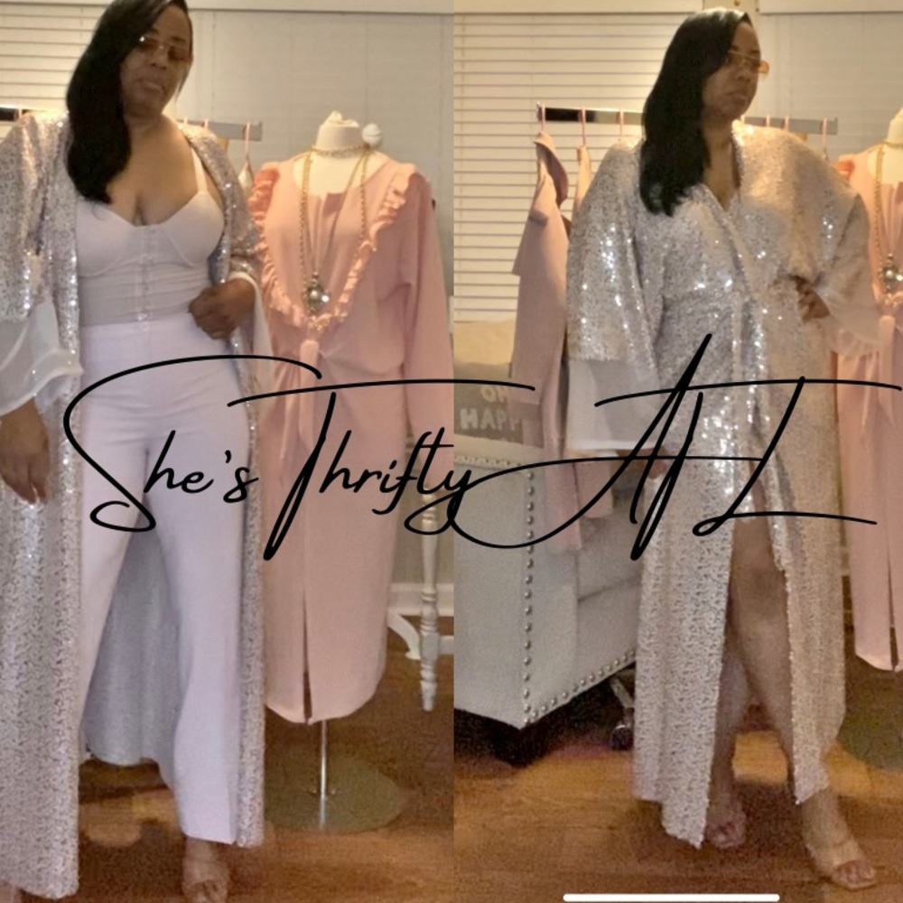 Sequins Kimono Dusters